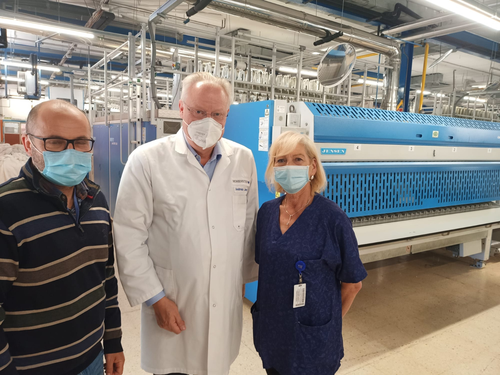 Hospital Virgen de las Nieves renueva certificación textil higiene RAL 992