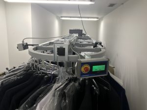 control automatizado de prendas